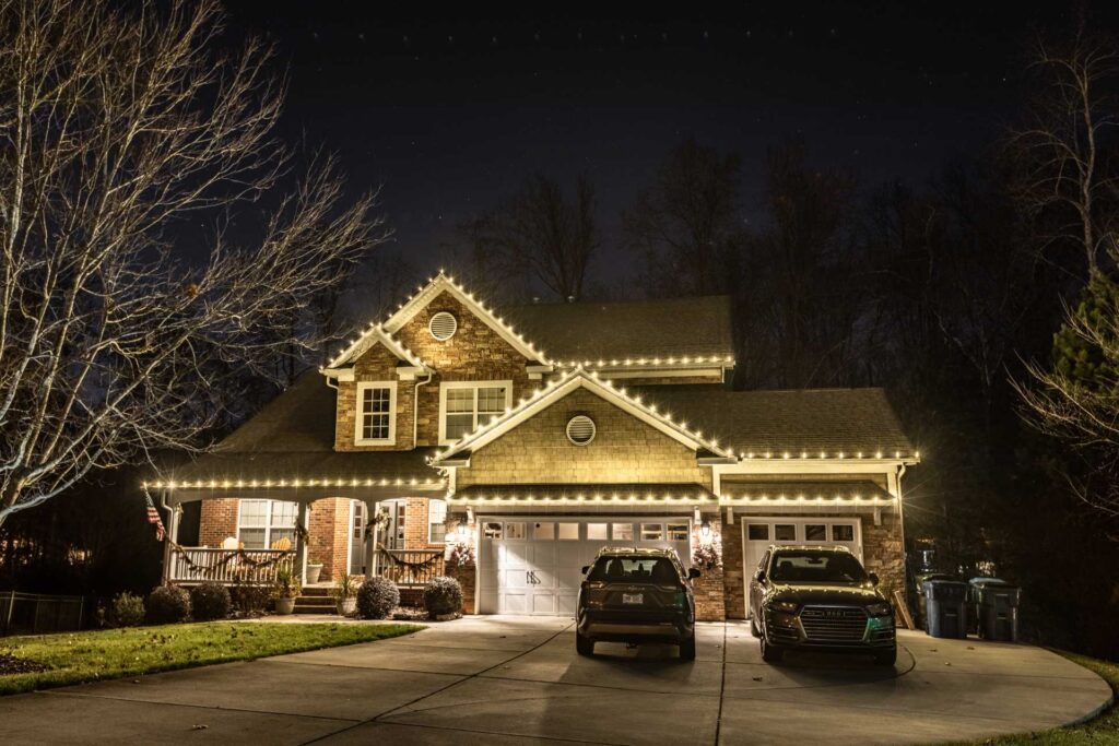 Residential Christmas Lights Installation